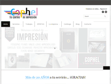 Tablet Screenshot of cophel.com
